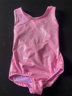 Cat & Jack Pink Shimmery Girls Leotard